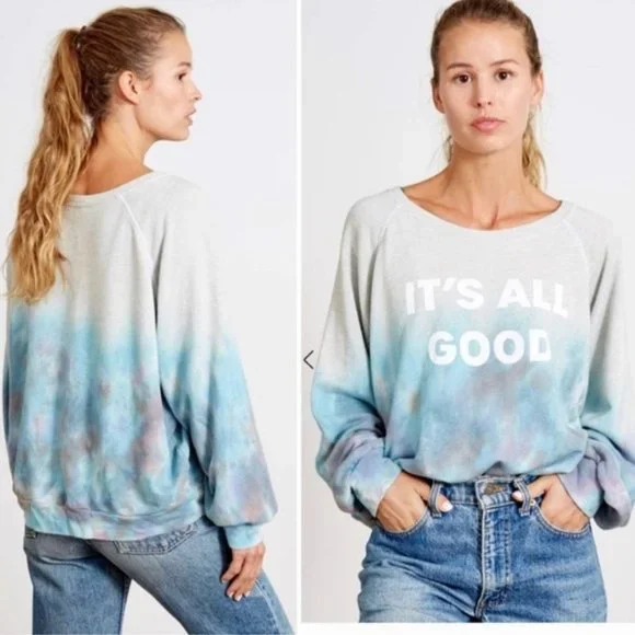 NWT! Anthropologie good‎ hYOUman Sweatshirt - Picture 2 of 6